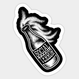 Terror bottle Sticker